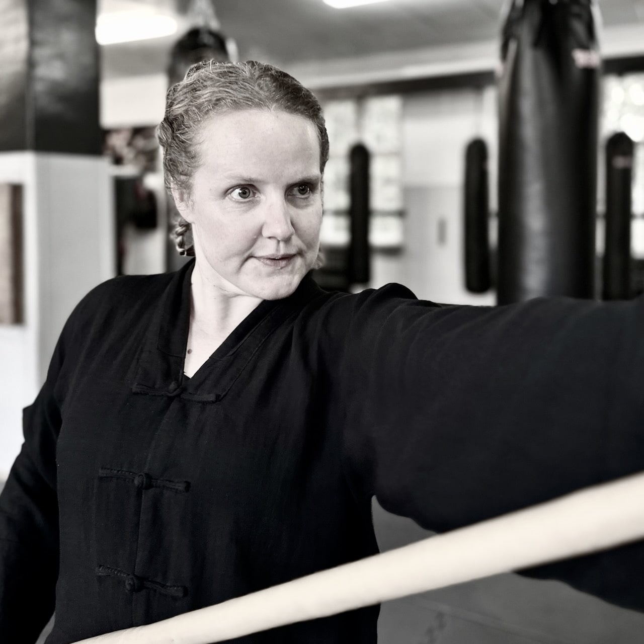 Trainingsleiterin Inga